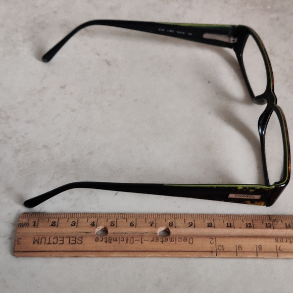 Authentic Chanel Reading Eye Glasses Frame w/Case model 3122 963 - Picture 12 of 12